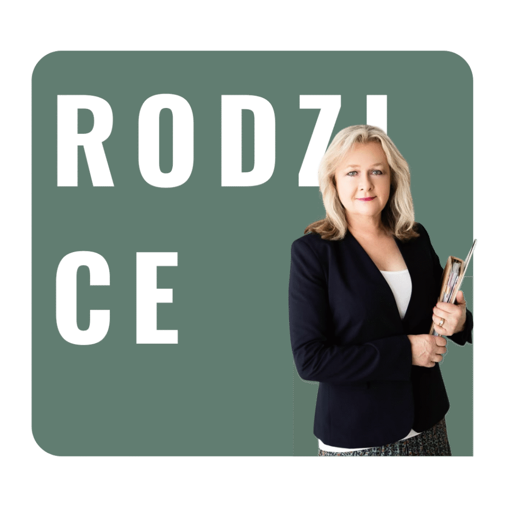 jakaś mama prezentująca opcję rodzice